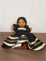 Vintage Native American Indian Doll Cloth Rag