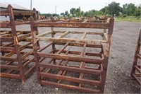 Assortment of Steel Shipping Pallets