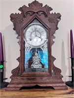Very Nice 22” Vintage Mantle Clock