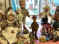 Miscellaneous dolls and figures