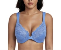 EXCLARE EVERYDAY BRA WOMEN'S 36 DDD FRONT CLOSURE