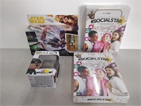2 Social Star Games, Pop! Figure and Star Wars