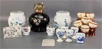 China Pieces (Royal Worcester, Delft, Sadler)