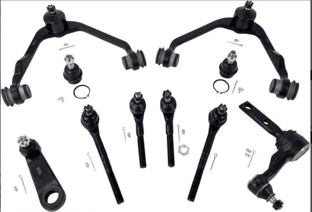 Front Control Arm Ball Joint Suspension Kit, 10pcs