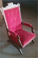 Gorgeous 1860s Eastlake Rocking Chair