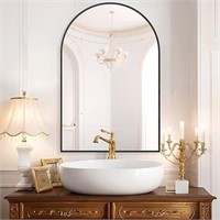 ULN - FORBATH Arched Bathroom Mirror, Wall Mounted