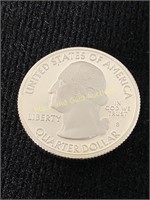 2016-s Silver Proof Shawnee Quarter