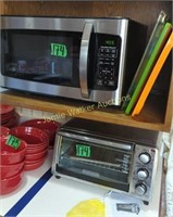 Hamilton Beach Microwave, Black & Decker Toaster
