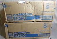 2 Cases Enmotion 8 Inch Roll Towels