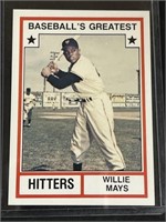 Willie Mays Card