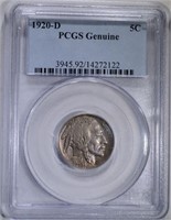 1920-D BUFFALO NICKEL PCGS