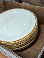 Vintage Mikasa plates lot saucers