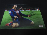 LUIS SUAREZ SIGNED 8X10 PHOTO HERITAGE COA