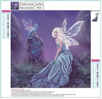 Diamond Painting Kits (Fairy) 30x30CM