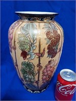 Satsuma style vase