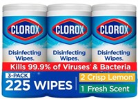 Clorox Disinfecting Wipes 3 Pack/75 count