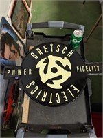 Metal Gretsch Electric Sign