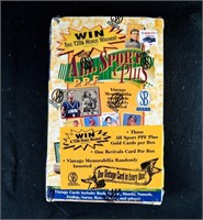 UNOPENED BOX ALL SPORTS PLUS CARDS 1996
