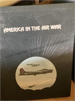 Assorted books about America in war, fighting