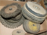 GRINDING WHEELS, WIRE WHEELS