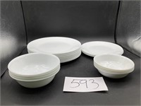 Corelle Bowls and Plates