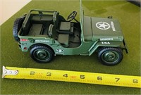 Vintage Toy Army Jeep