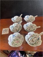 Chinese bowls and spoons set