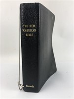 The New American Bible w/Cross Page Marker