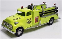 Custom Green Tonka Suburban Pumper Fire Truck