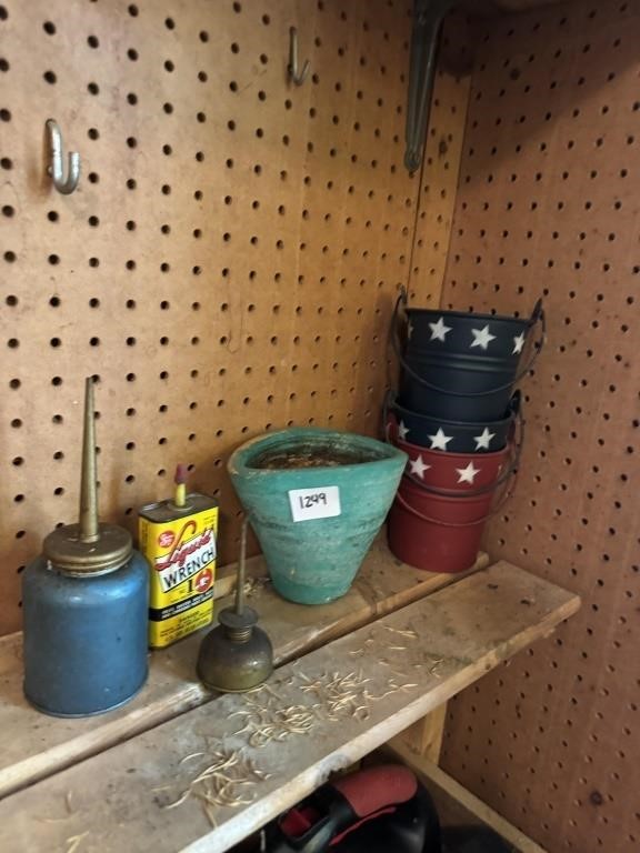 Oil cans and more