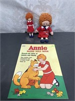 Annie Dolls and Annie Paper Doll Book