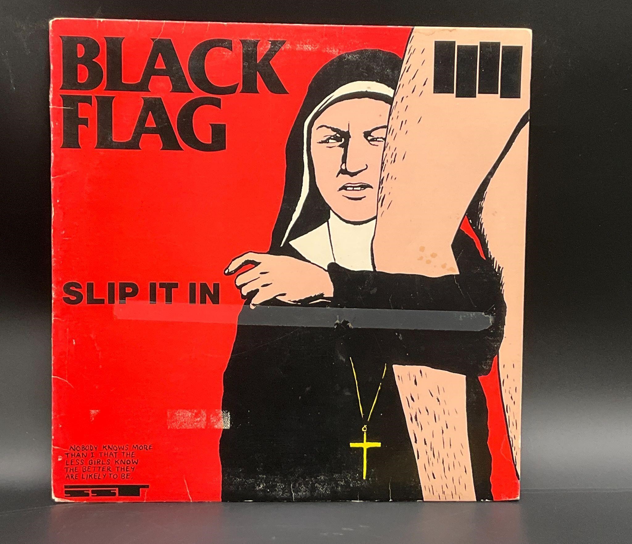 1984 OG 1st US Press Black Flag "Slip It In" LP