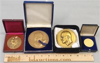 Bronze Medals incl Eisenhower