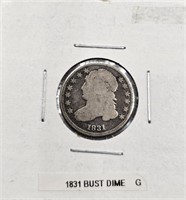 1831 U.S. Bust Dime G