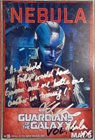 Autograph COA Guardians of the Galaxy Photo