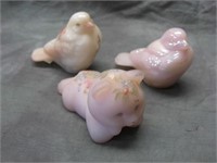 Hand Painted Fenton Glass Critters
