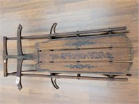 "The Storm King" Wooden Sled