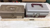 2-TACKLE BOXES AND CONTENTS