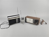 Vintage Juliette, Sanyo & Lloyd's AM/FM Radios