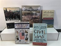 Vintage to modern civil war book lot