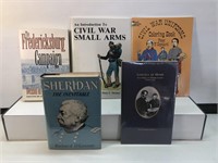 Vintage to modern civil war book lot