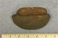 St. Lawrence Island - 4 1/2" Ulu artifact with woo