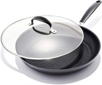 OXO Good Grips 12 Frying Pan Skillet with Lid.