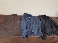 Jackets and vest sizes L and XL