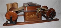 VICTORIAN WALNUT "AUTOMATIC MELODISTA", UNUSUAL