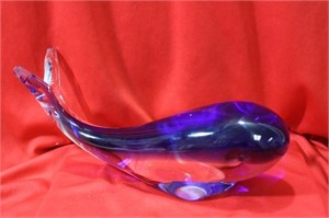 An Artglass Whale