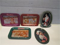 SMALL COCA COLA + CARNATION TINS