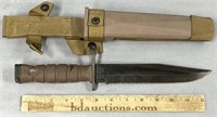 Bayonet Ontario Knife USMC & Sheath