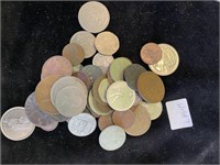 Assorted lot of World Coins