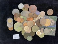Assorted lot of World Coins